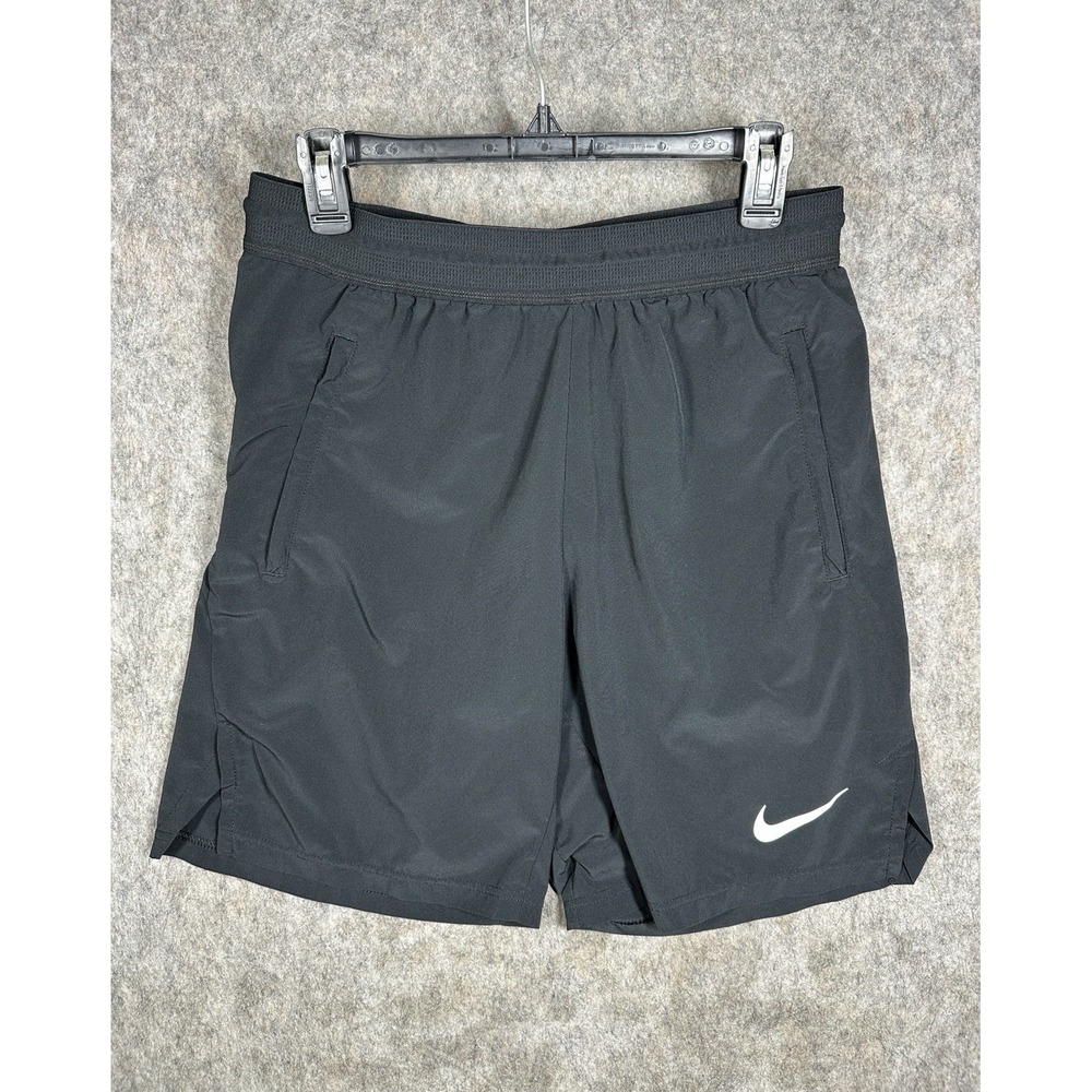 Nike Pro Dri-FIT Flex Vent Max Mens M Black 7" Training Gym Shorts DM5950-010